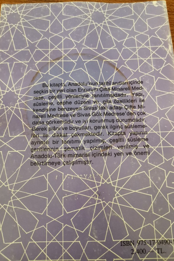 çifte minareli medrese