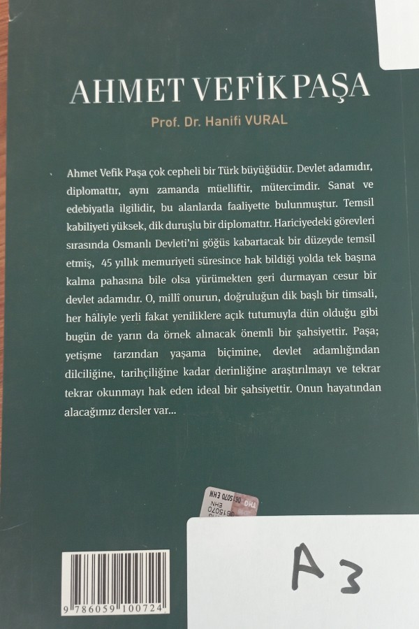 Ahmet vefik Paşa