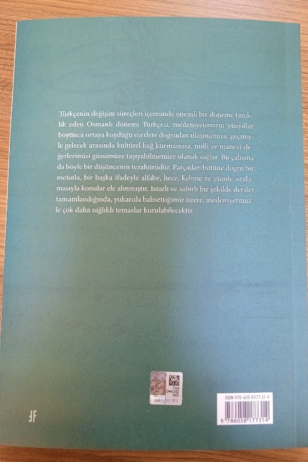 Osmanlı Türkçesi dersleri