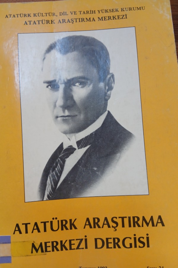 Atatürk araştırma merkezi dergisi