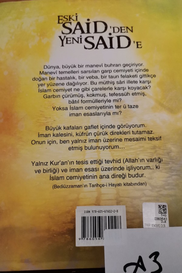 eski saidden yeni saide
