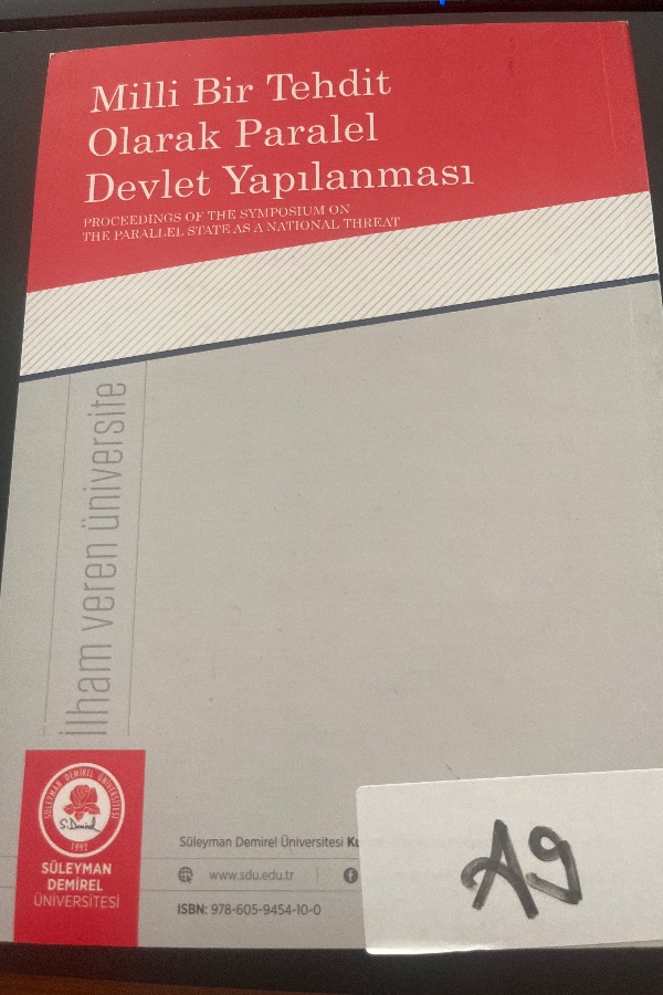 Milli Bir Tehdit Olarak Paralel Devlet  Yapılanması