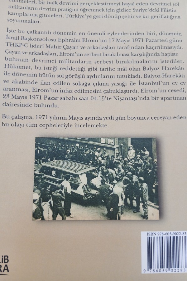 İsrail başkonsolosluğu ephraim elrom 'un infazı