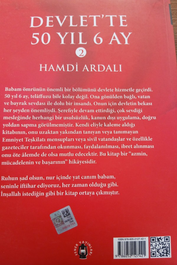 Devlet 'te 50 yıl 6 ay 2