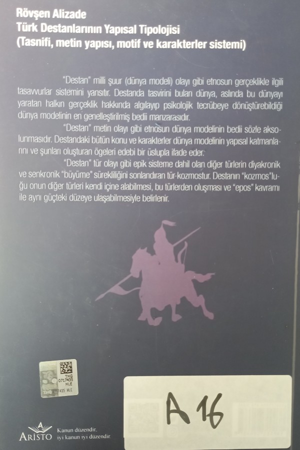 Türk Destanlarının yapısal Tipolojisi