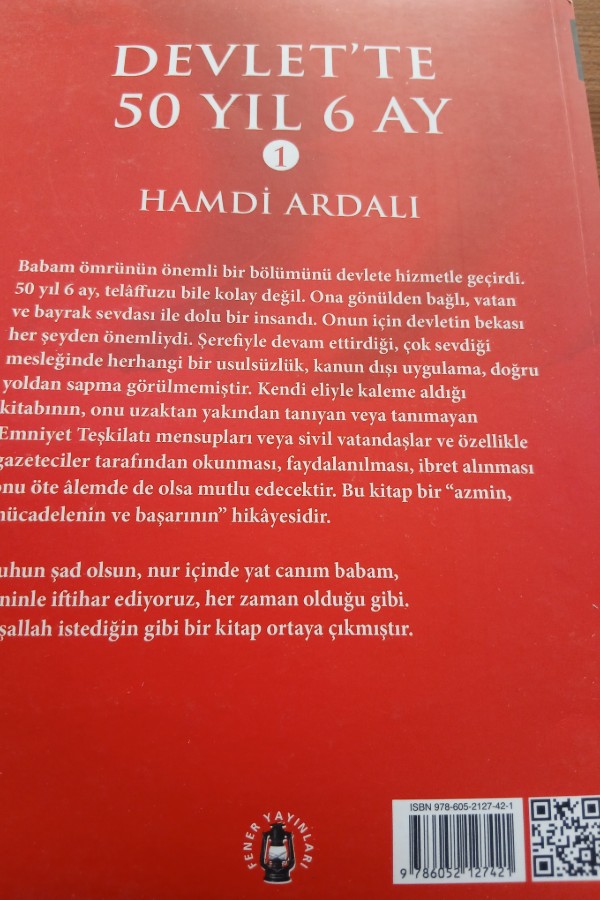 Devlet 'te 50 yıl 6 ay