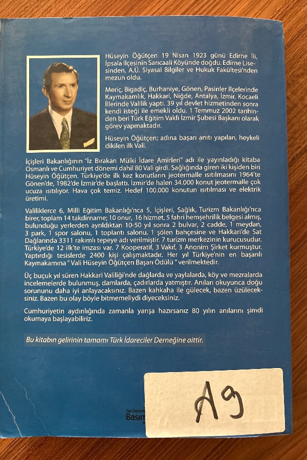 Bir İdarecinin Zamanla Yarışı