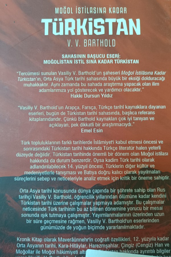 Moğol İstilasına Kadar Türkistan