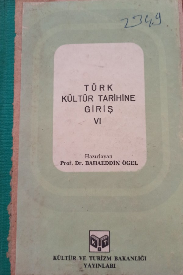 Türk kültür tarihine giriş 6