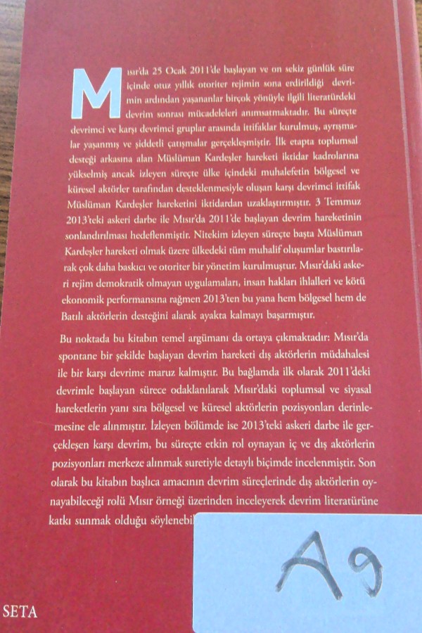 Mısır Devrim ve Karşı Devrim