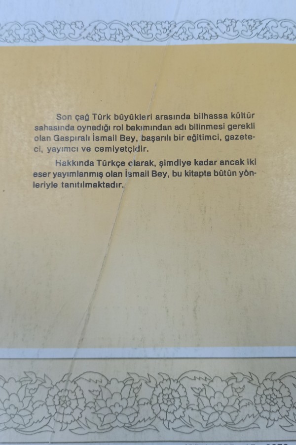 İsmail bey (gaspıralı)