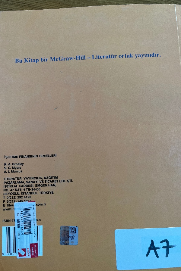 İşletme finansının temelleri