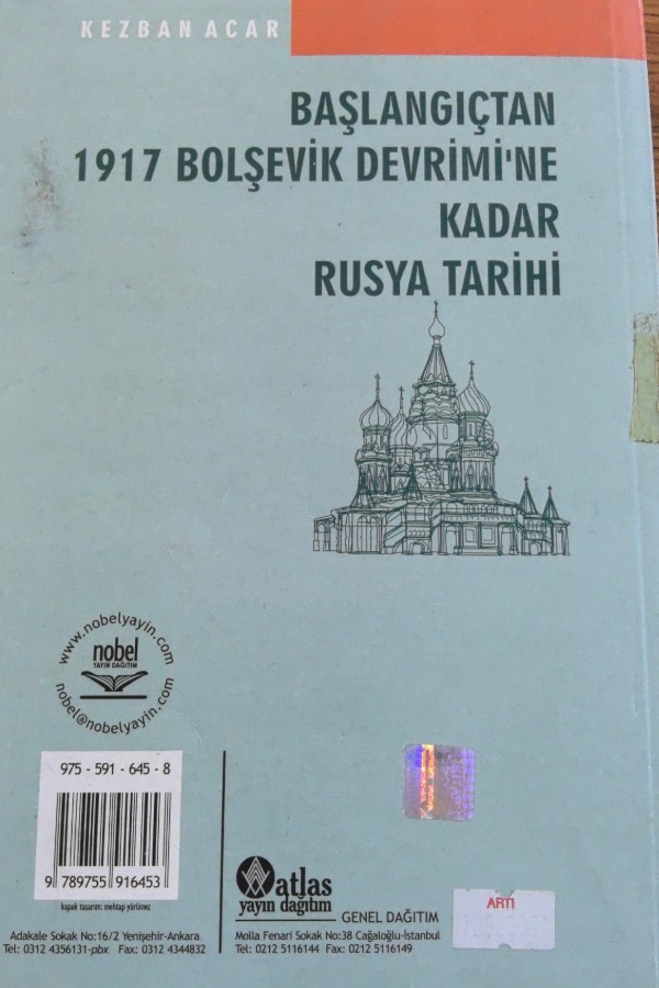 Başlangıçtan 1917 Bolşevik Devrimi'ne Kadar Rusya Tarihi