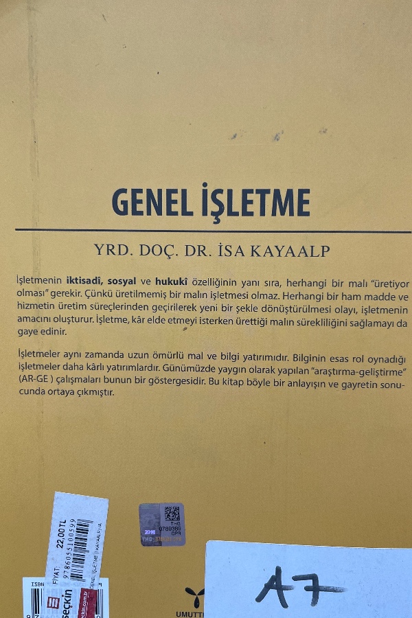 Genel İşletme
