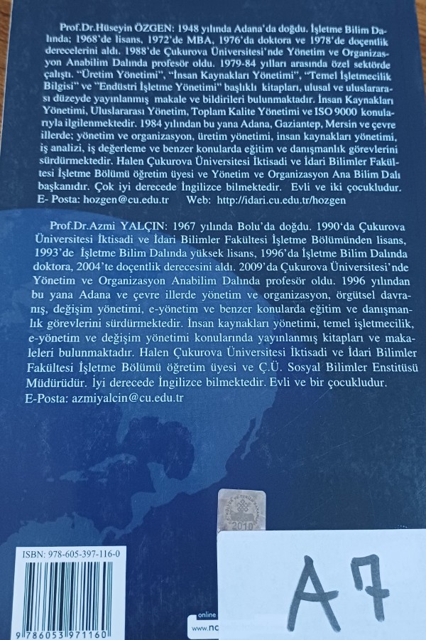 Temel İşletmecilik Bilgisi