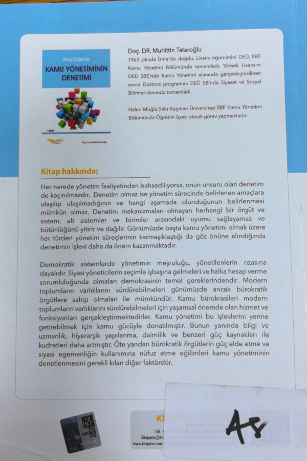 Kamu yönetiminin denetimi