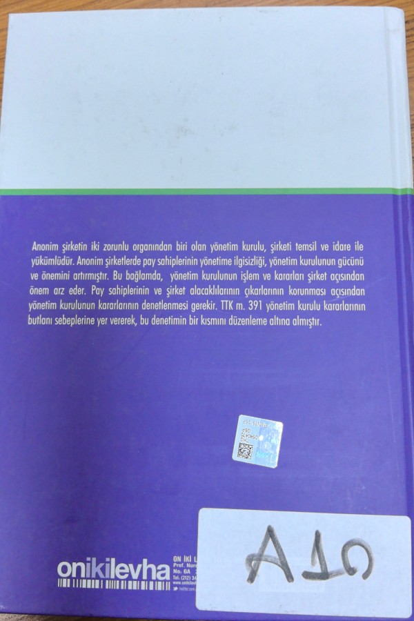 Anonim şirket yönetim kurulu kararlarının butlanı