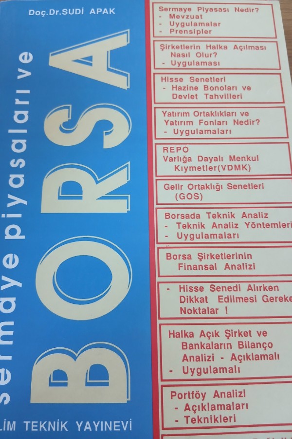 Sermaye  piyasaları ve borsa