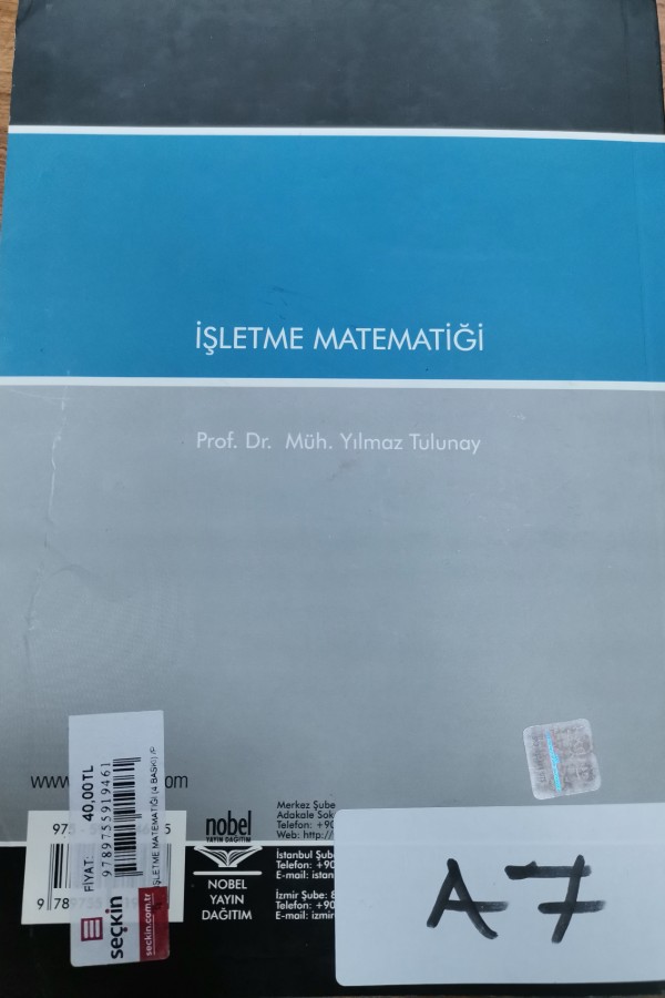 İşletme matematiği
