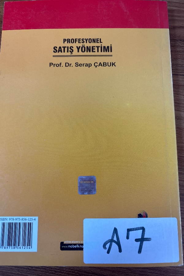 Profesyonel Satış Yönetimi