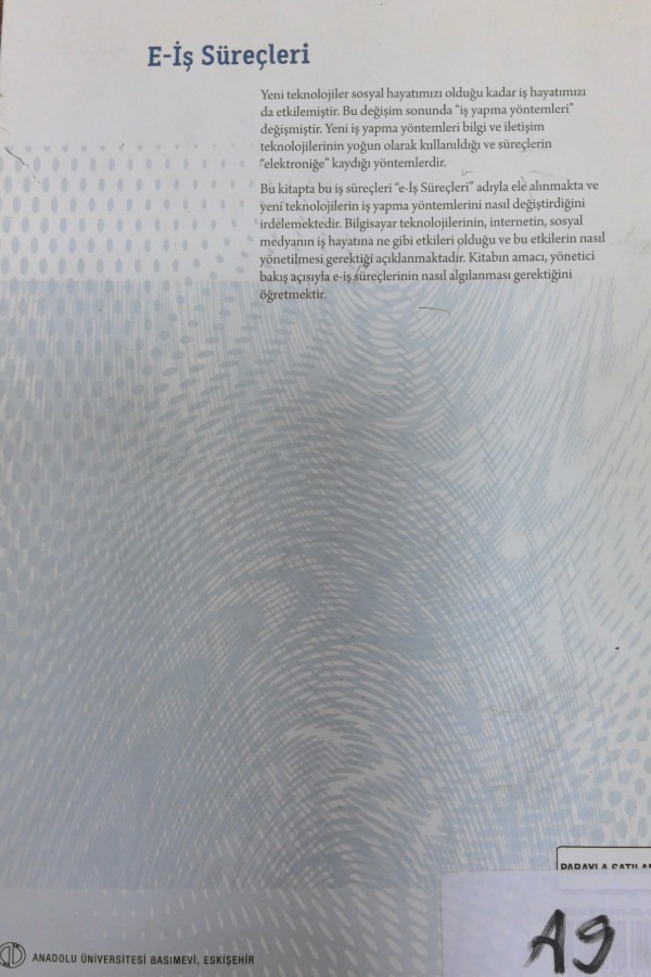 E-iş süreçleri