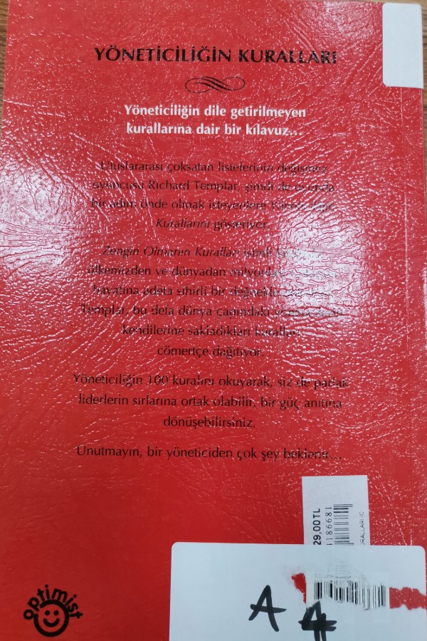 Yöneticiliğin kuralları