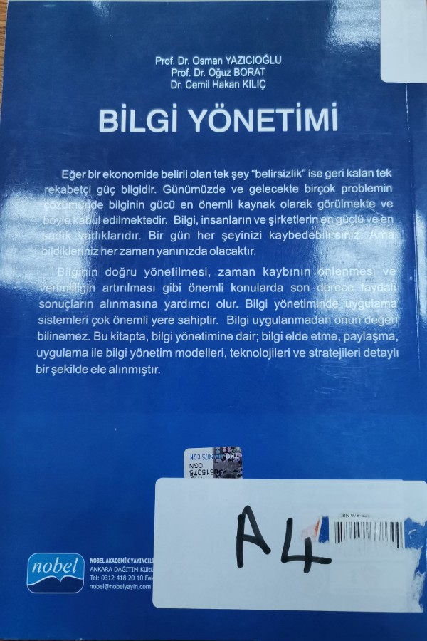Bilgi yönetimi