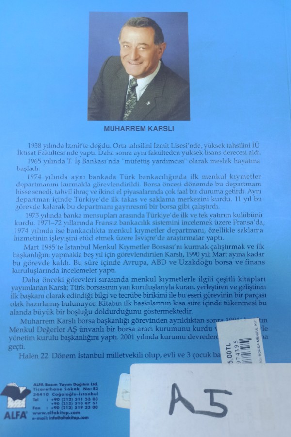 Sermaye piyasası Borsa menkul kıymetler