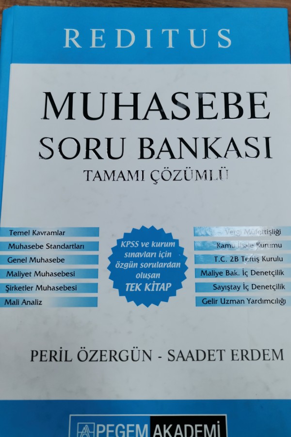 Muhasebe soru bankası