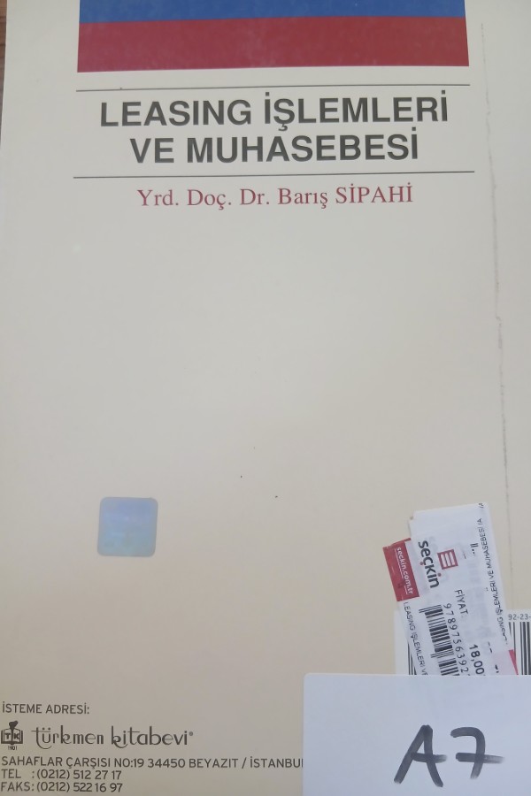 Leasıng işlemleri ve muhasebesi