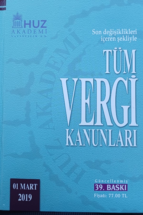 Tüm Vergi Kanunları