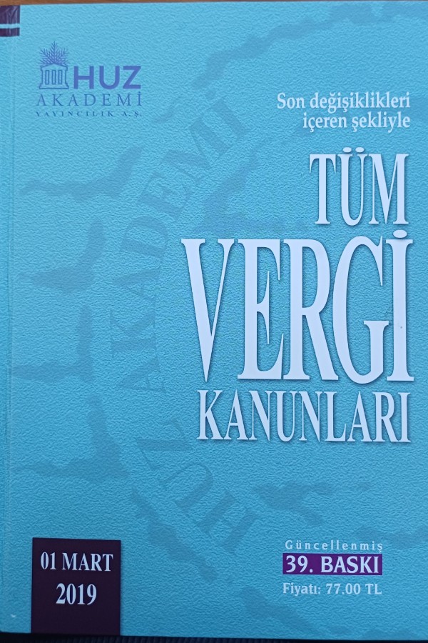 Tüm Vergi Kanunları