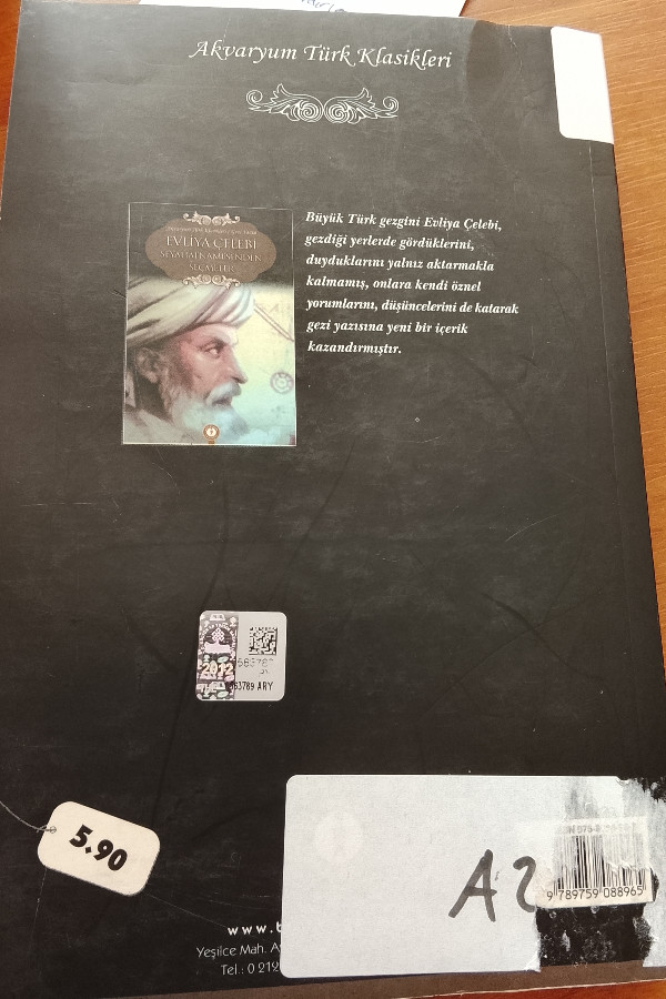 seyahatnamesinden seçmeler