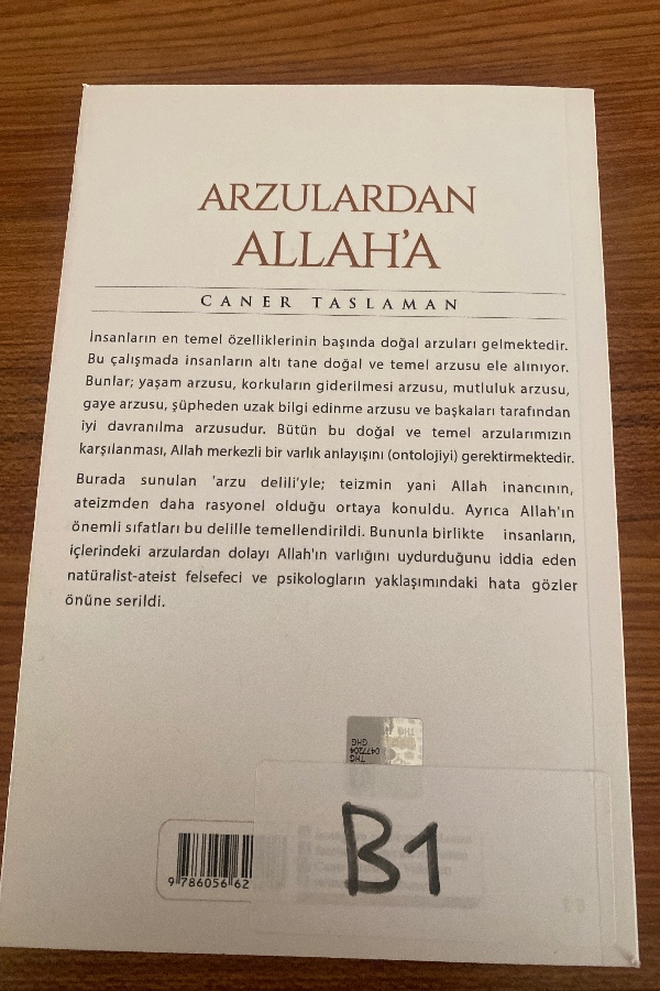 arzulardan Allah’a