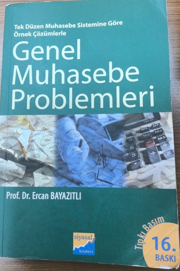 Genel muhasebe problemleri