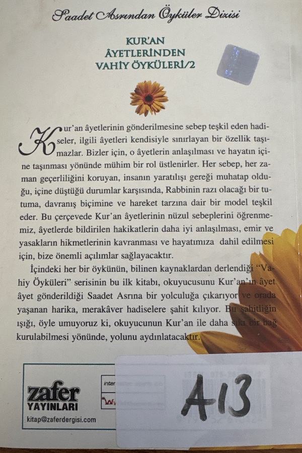 Kura'an Ayetlerinden Vahiy Öyküleri