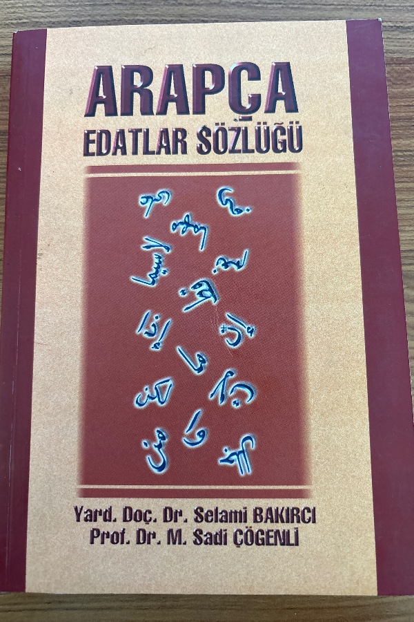 Arapça Edatlar Sözlüğü