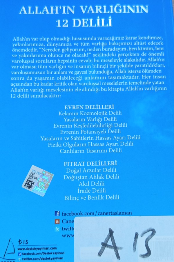 Allah'ın varlığının on iki delili