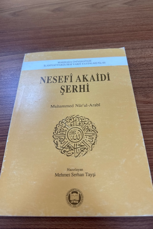 NESEFİ AKAİDİ ŞERHİ