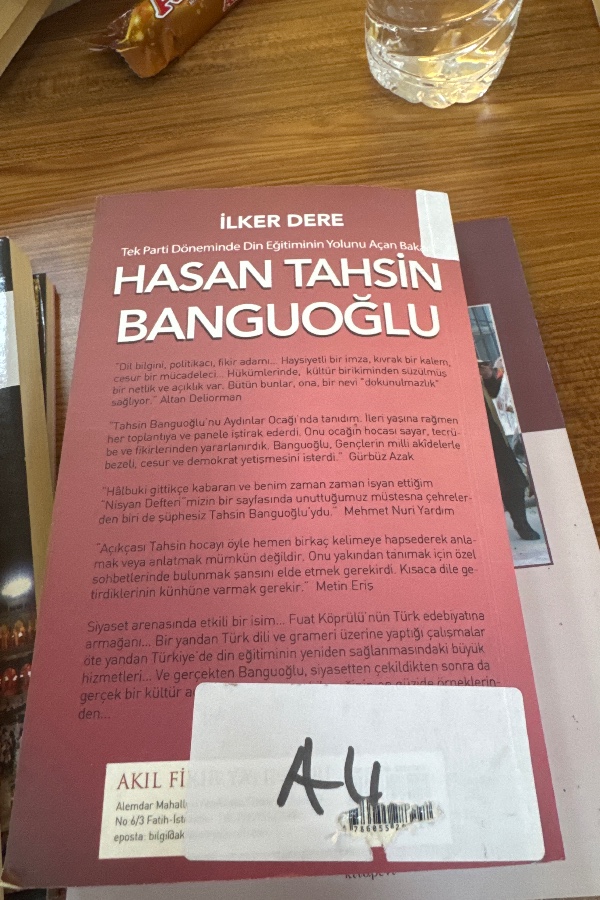 HASAN TAHSİN BANGUOĞLU