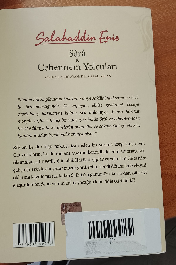 sara cehennem yolcuları