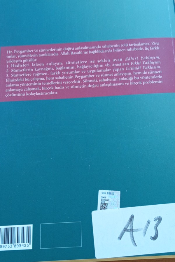 Sahabenin sünnet anlayışı