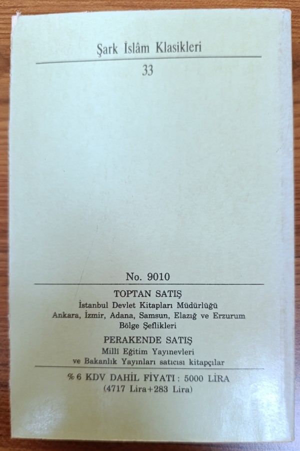 Şark İslam Klasikleri Mesnevî 5