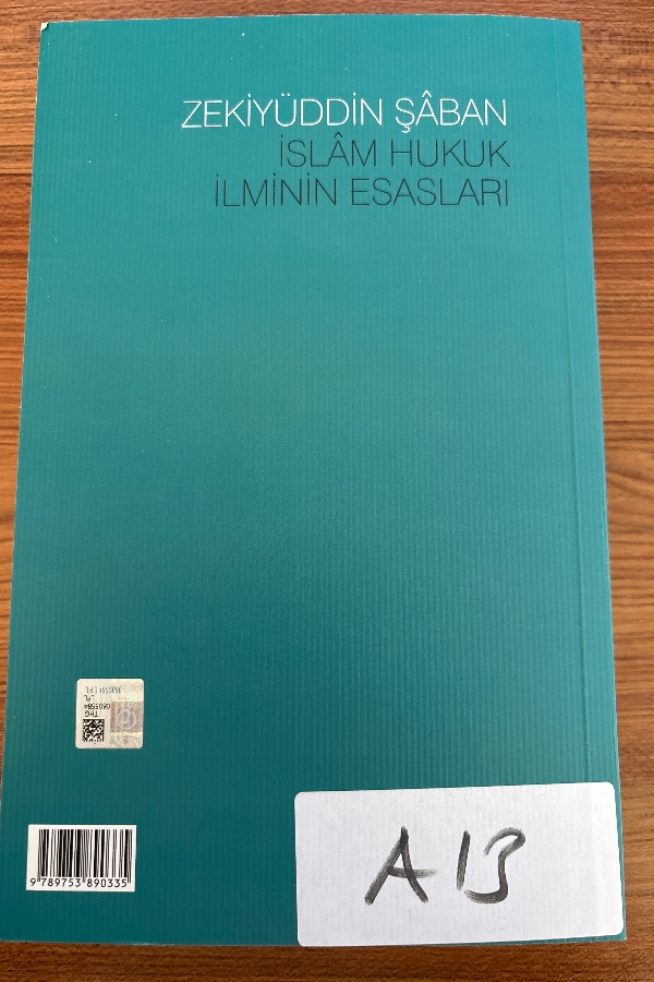 İslam Hukuk İlminin Esasları