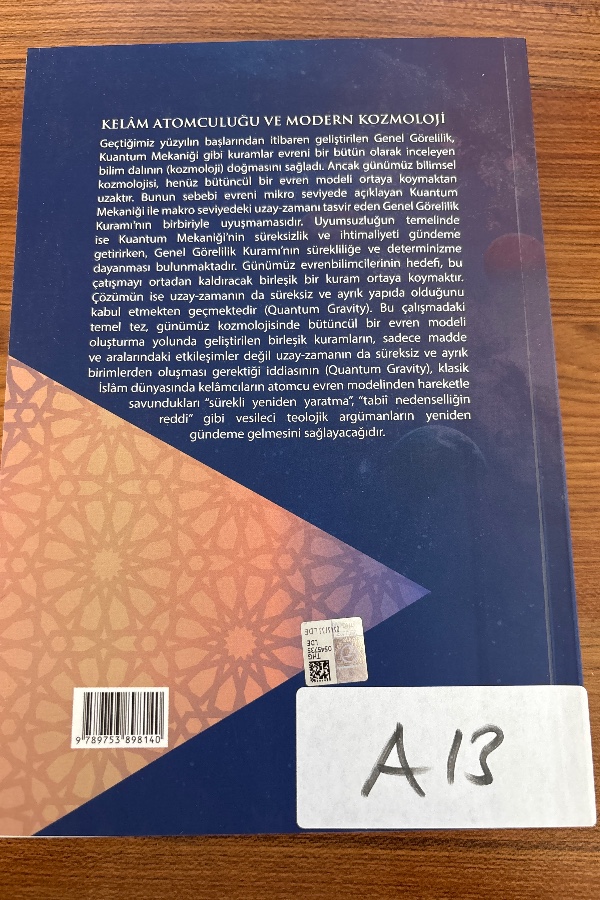 Kelam Atomculuğu Ve Modern Kozmoloji