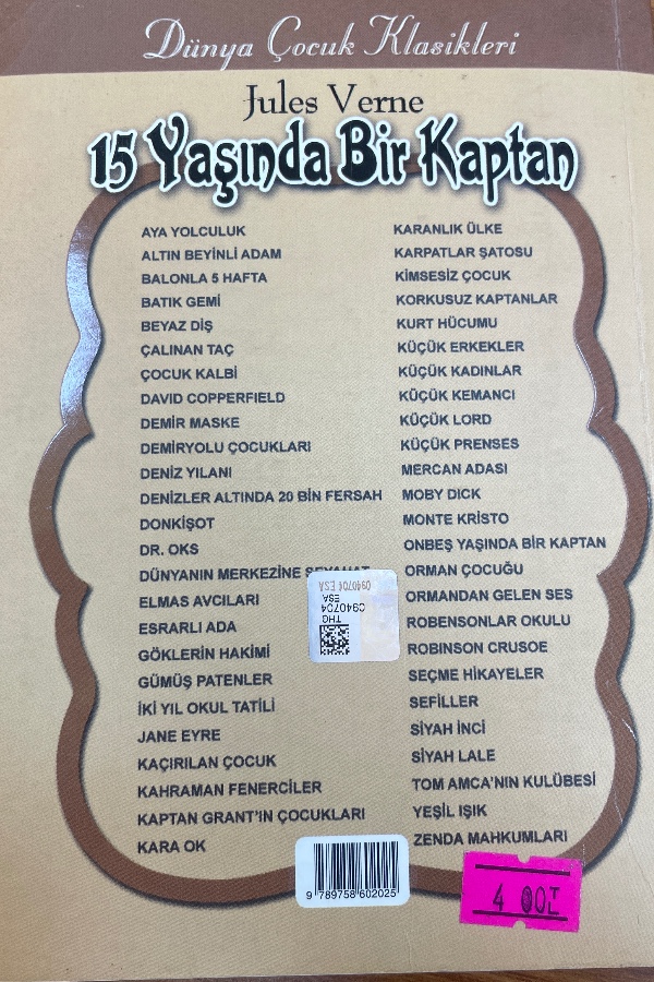 15 Yaşında Bir Kaptan