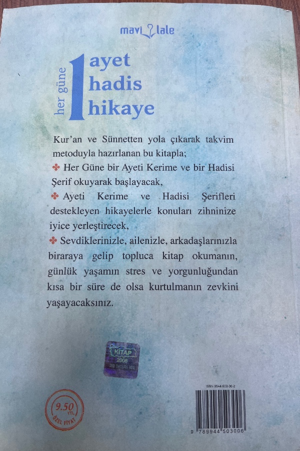 Her Güne 1 Ayet 1 Hadis 1Hikaye