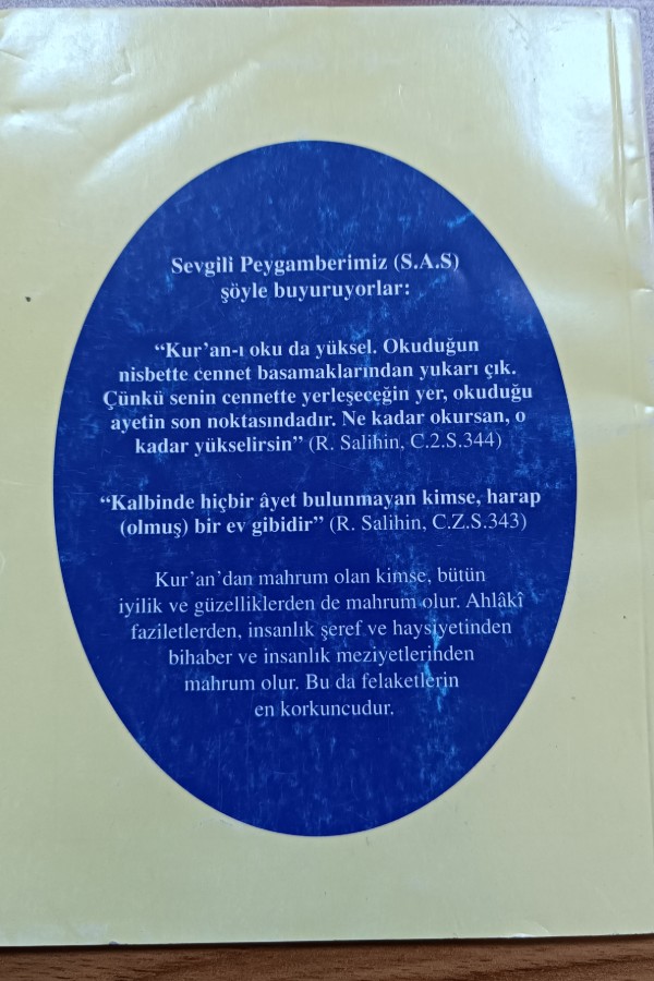 KUR'AN-I KERİM ÖĞRENİYORUM