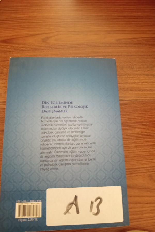 Din eğitiminde rehberlik ve psikolojik danışmanlık