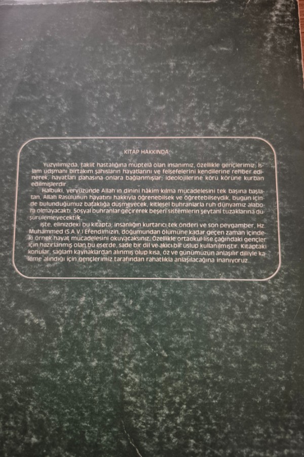 Gençler için Peygamberimizin örnek hayatı